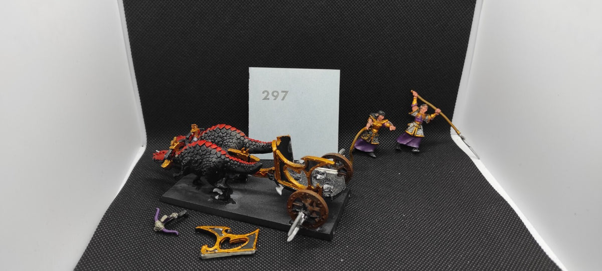(1) Drakespawn Chariot OOP Dark Elves Warhammer Fantasy Miniatures -1674-