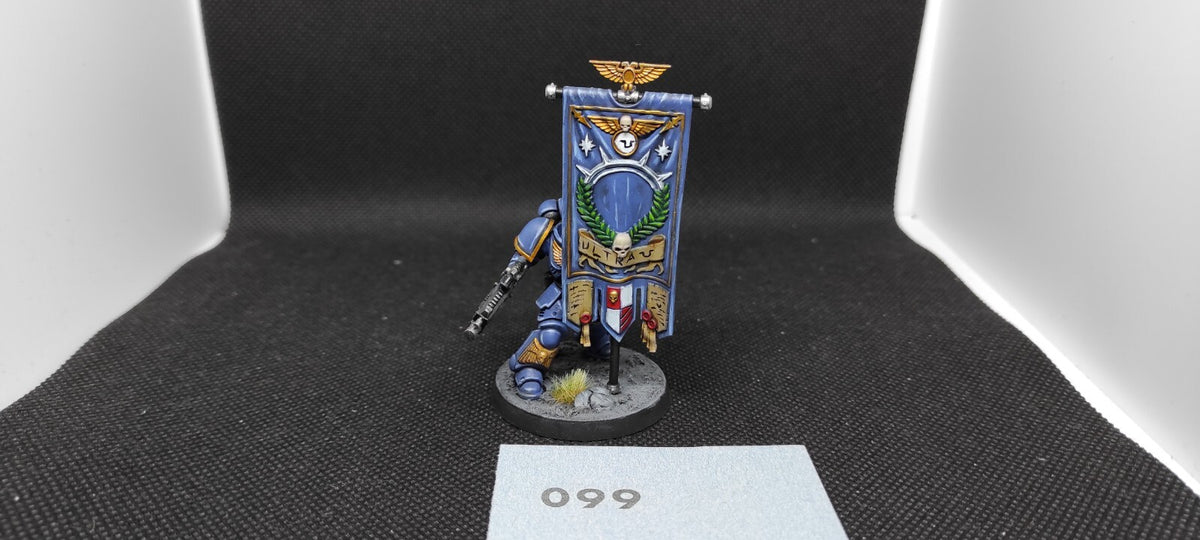 (1) Primaris Veteran Chapter Banner Standard Ultramarines Space Marines Warhammer 40k -2425-