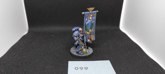 (1) Primaris Veteran Chapter Banner Standard Ultramarines Space Marines Warhammer 40k -2425-