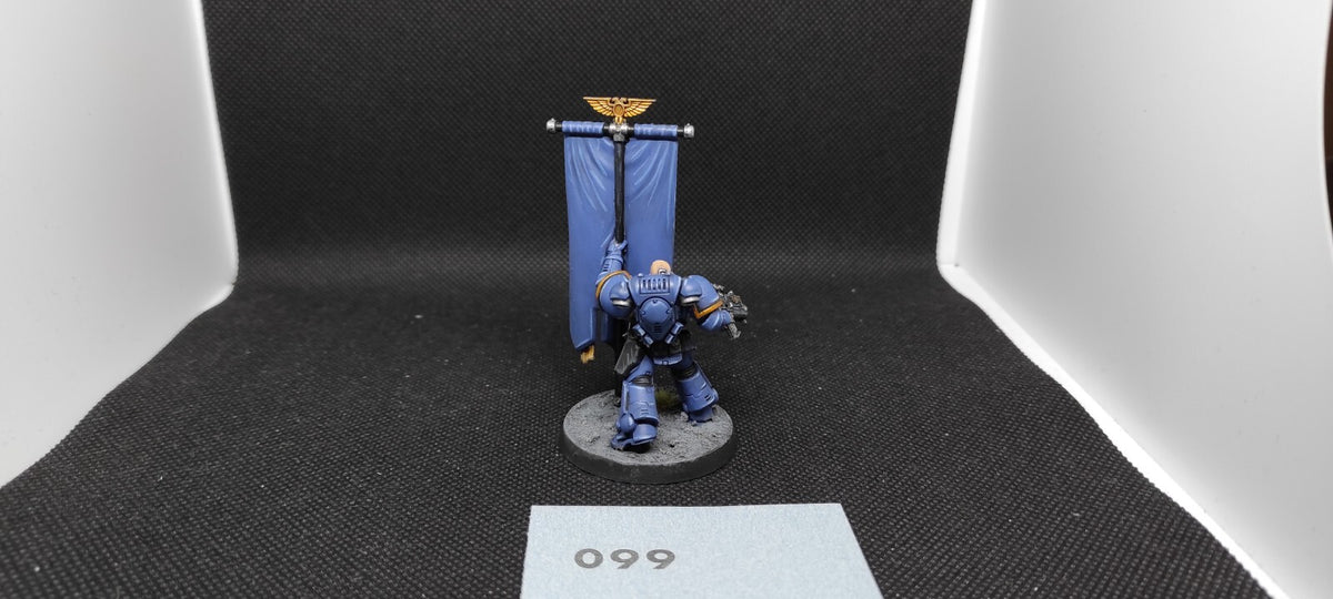 (1) Primaris Veteran Chapter Banner Standard Ultramarines Space Marines Warhammer 40k -2425-