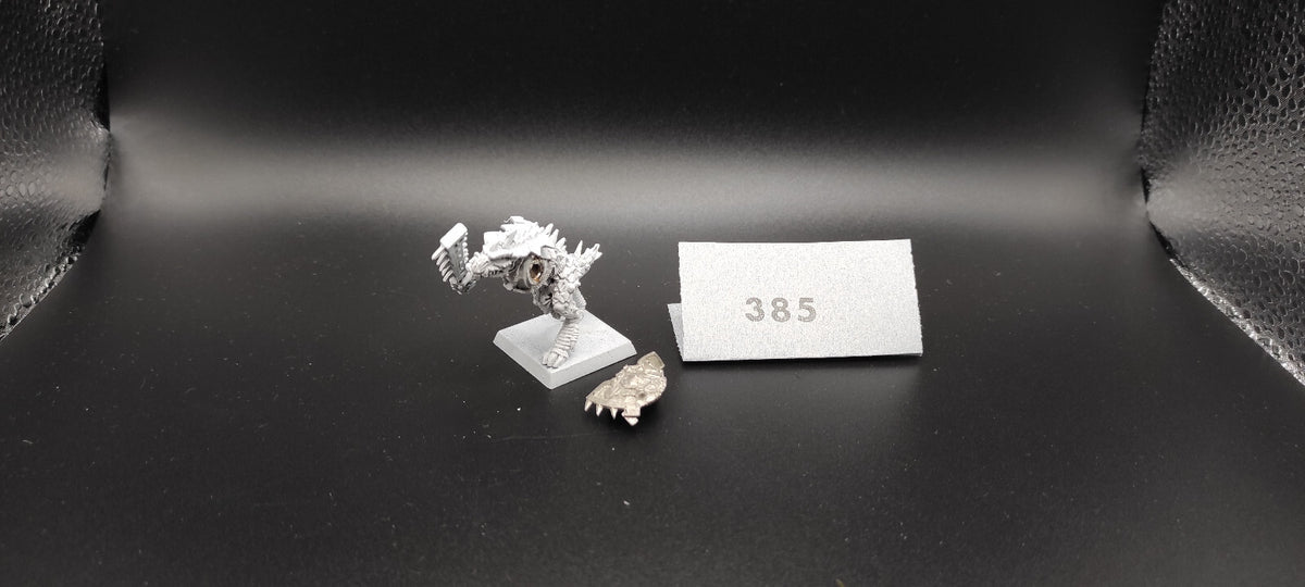 (1) Saurus Oldblood Scar-Veteran Hero METAL Lizardmen Warhammer Fantasy Miniatures -1049-