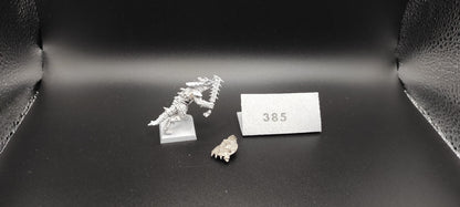 (1) Saurus Oldblood Scar-Veteran Hero METAL Lizardmen Warhammer Fantasy Miniatures -1049-