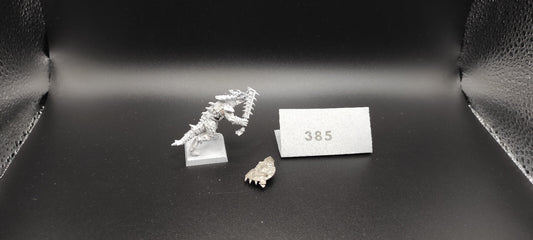 (1) Saurus Oldblood Scar-Veteran Hero METAL Lizardmen Warhammer Fantasy Miniatures -1049-