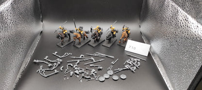 (5) Marauder Horsemen Warriors of Chaos Warhammer Fantasy Miniatures -2471-