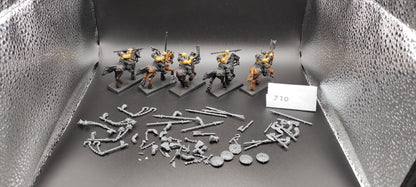 (5) Marauder Horsemen Warriors of Chaos Warhammer Fantasy Miniatures -2471-