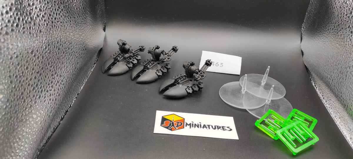 (3) Lokhust Destroyer Squadron Necrons Warhammer 40k -1416-