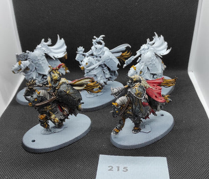 (5) Chaos Knights Slaves to Darkness Warhammer Age of Sigmar Miniatures -1330-