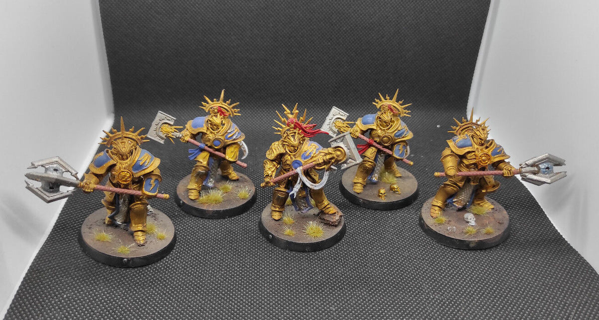 (5) Retributors Stormcast Eternals AoS Warhammer Age of Sigmar Miniatures -1775-