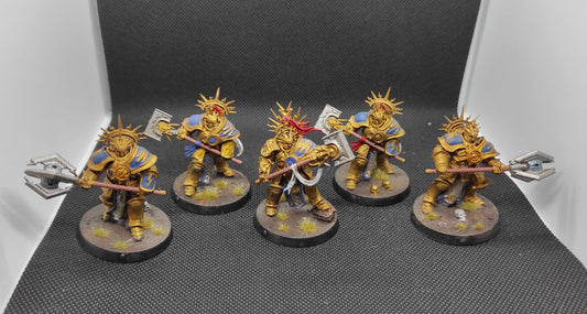 (5) Retributors Stormcast Eternals AoS Warhammer Age of Sigmar Miniatures -1775-