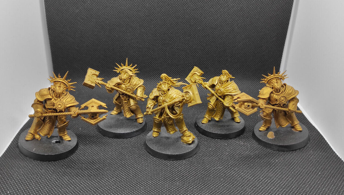 (5) Retributors Stormcast Eternals AoS Warhammer Age of Sigmar Miniatures -1776-