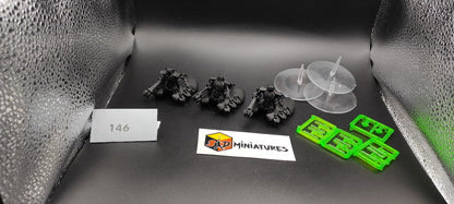 (3) Lokhust Destroyer Squadron Necrons Warhammer 40k -1417-
