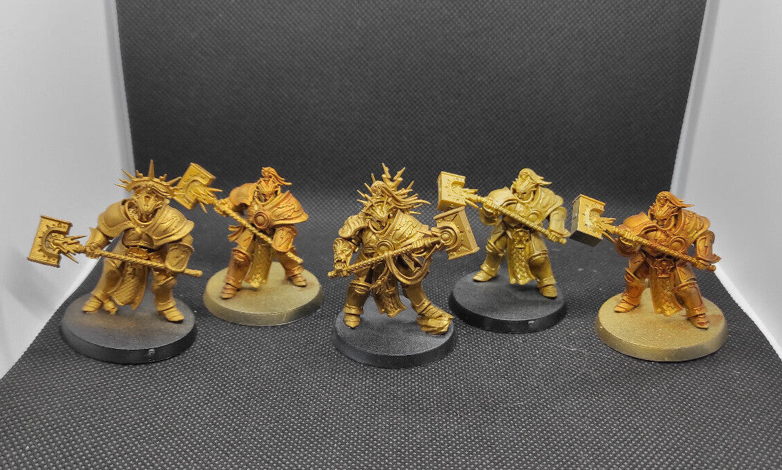 (5) Retributors Stormcast Eternals AoS Warhammer Age of Sigmar Miniatures -1777-