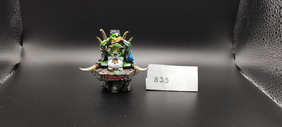 (1) Slann Mage Priest Converted METAL Lizardmen Warhammer Fantasy Miniatures -1052-