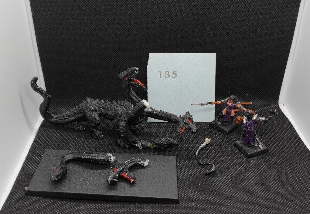 (1) War Hydra Metal OOP Dark Elves Warhammer Fantasy Miniatures -1677-