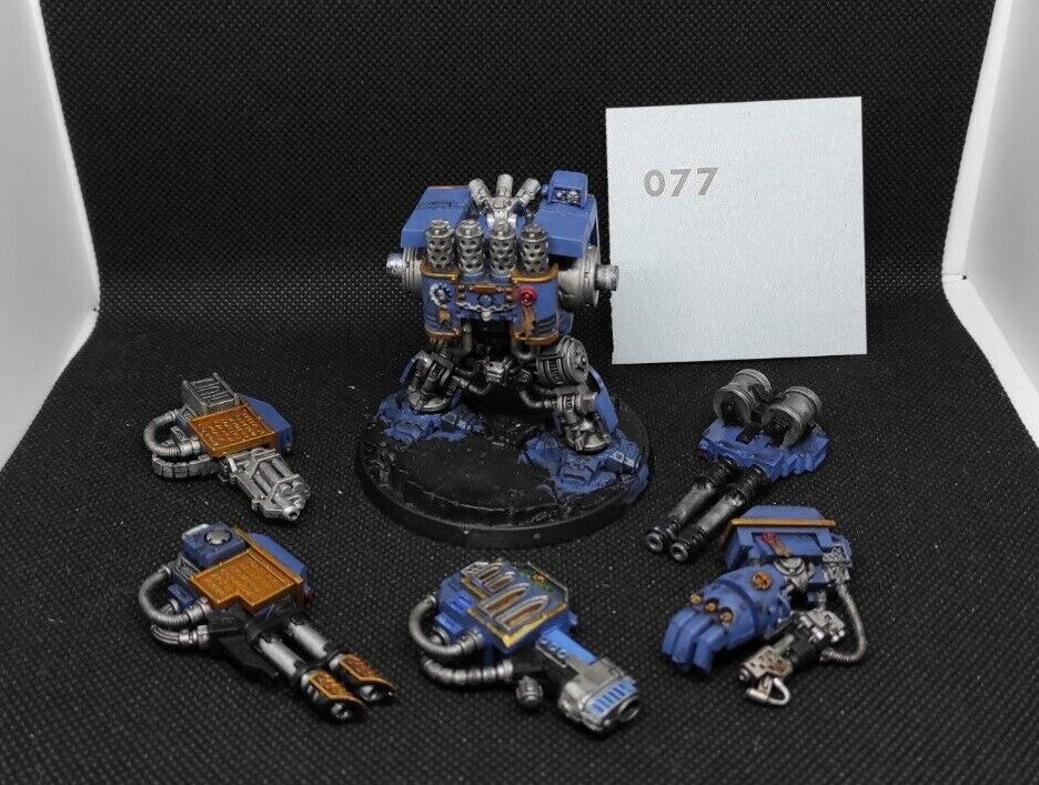 (1) Venerable Dreadnought Ultramarines Space Marines Warhammer 40k -2429-