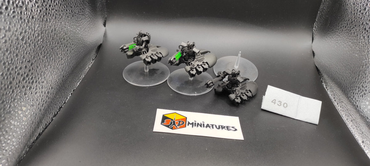 (3) Lokhust Destroyer Squadron Necrons Warhammer 40k -1418-