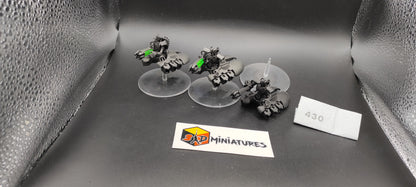 (3) Lokhust Destroyer Squadron Necrons Warhammer 40k -1418-