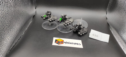 (3) Lokhust Destroyer Squadron Necrons Warhammer 40k -1418-