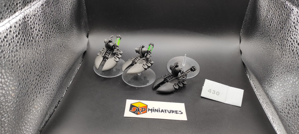 (3) Lokhust Destroyer Squadron Necrons Warhammer 40k -1418-