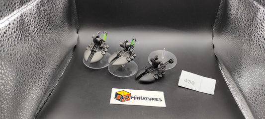 (3) Lokhust Destroyer Squadron Necrons Warhammer 40k -1418-