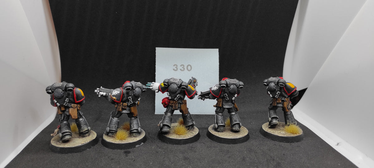(5) Death Company Intercessors Painted Blood Angels Space Marines Warhammer 40k -2257-