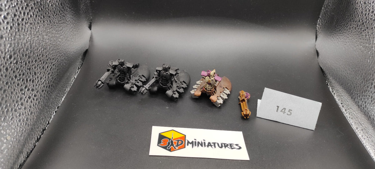 (3) Lokhust Destroyer Squadron Necrons Warhammer 40k -1419-