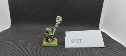 (1) Orc Shaman Metal Orcs & Goblins Warhammer Fantasy Miniatures -1588-