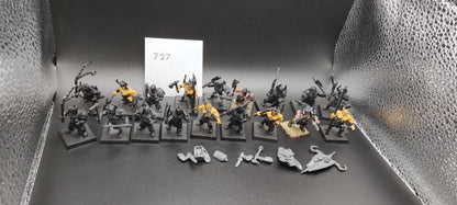 (18) Chaos Marauders Warriors of Chaos Warhammer Fantasy Miniatures -2478-