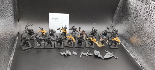 (18) Chaos Marauders Warriors of Chaos Warhammer Fantasy Miniatures -2478-