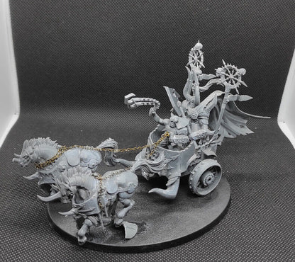 (1) Chaos Chariot Slaves to Darkness Warhammer Age of Sigmar Miniatures -1333-