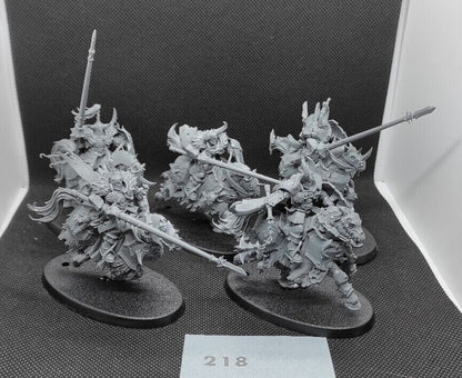 (5) Chaos Knights Slaves to Darkness Warhammer Age of Sigmar Miniatures -1334-