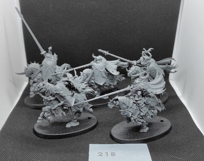 (5) Chaos Knights Slaves to Darkness Warhammer Age of Sigmar Miniatures -1334-