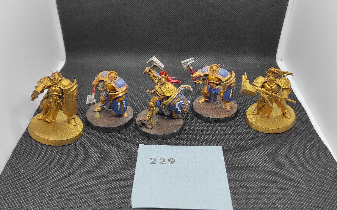(5) Liberators Stormcast Eternals AoS Warhammer Age of Sigmar Miniatures -1783-