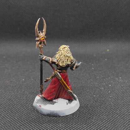 (1) Chaos Sorcerer Slaves to Darkness Warhammer Age of Sigmar Miniatures -1335-