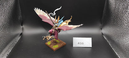 (1) Elven Prince Lord on Griffon High Elves Warhammer Fantasy Miniatures -2335-