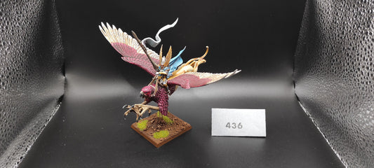 (1) Elven Prince Lord on Griffon High Elves Warhammer Fantasy Miniatures -2335-