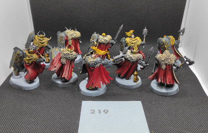 (10) Chaos Warriors Slaves to Darkness Warhammer Age of Sigmar Miniatures -1336-