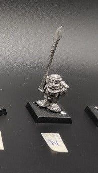 (1) Dwarf Clansmen Spear Warhammer Fantasy Miniatures -1113-
