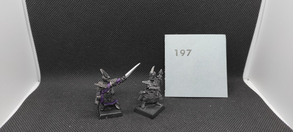 (2) Repeater Crossbow Crew Metal OOP Dark Elves Warhammer Fantasy Miniatures -1685-