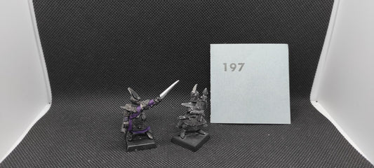 (2) Repeater Crossbow Crew Metal OOP Dark Elves Warhammer Fantasy Miniatures -1685-
