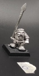 (1) Dwarf Clansmen Spear Warhammer Fantasy Miniatures -1114-