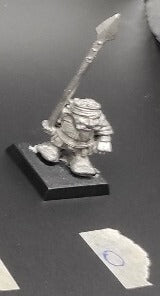 (1) Dwarf Clansmen Spear Warhammer Fantasy Miniatures -1114-