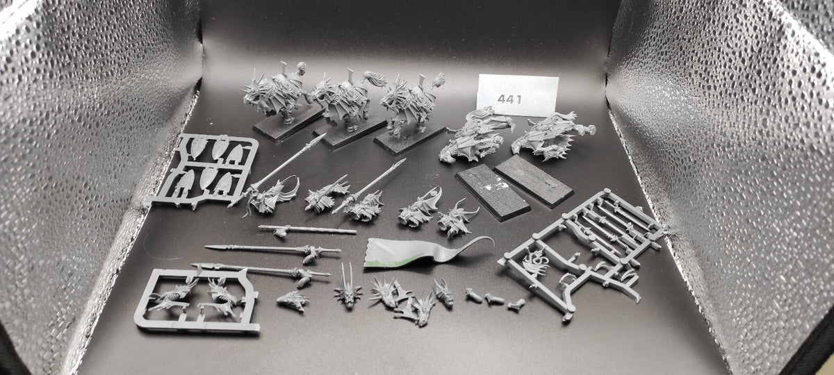 (5) Dragon Princes of Caledor High Elves Warhammer Fantasy Miniatures -2337-