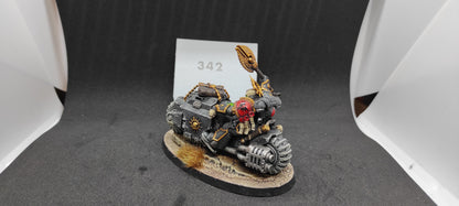 (1) Primaris Chaplain on Bike Painted Space Marines Warhammer 40k -2263-