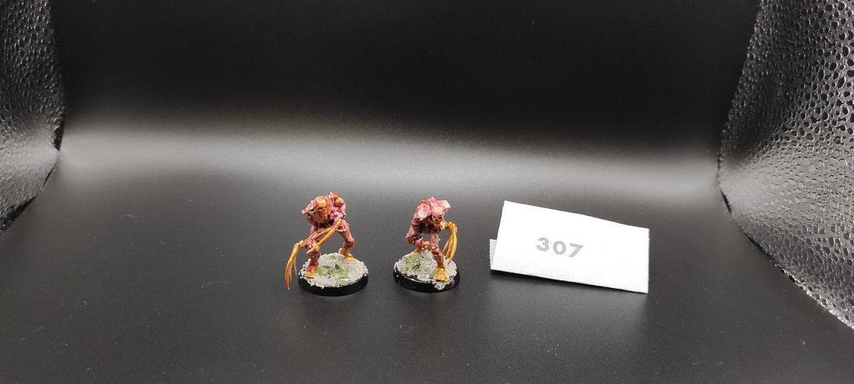 (2) Flayed Ones METAL Necrons Warhammer 40k -1432-