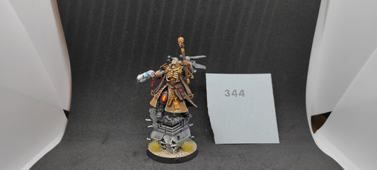(1) Primaris Chaplain Converted Painted Space Marines Warhammer 40k -2265-