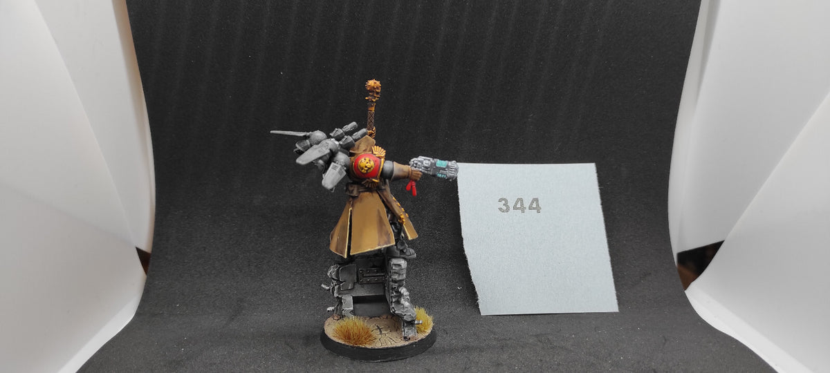 (1) Primaris Chaplain Converted Painted Space Marines Warhammer 40k -2265-