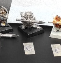 (1) Dwarf with Spear Warhammer Fantasy Miniatures -1119-
