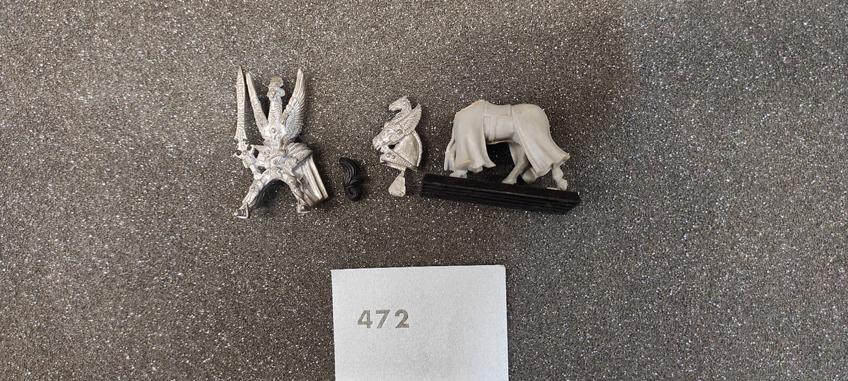 (1) Tyrion Lord OOP METAL High Elves Warhammer Fantasy Miniatures -2341-