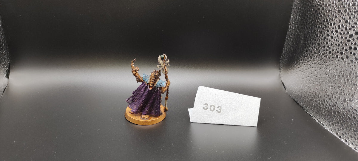 (1) Imotekh the Stormlord FINECAST Necrons Warhammer 40k -1434-